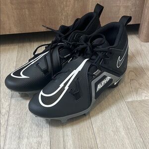Nike Alpha Black and White Athletic Shoes